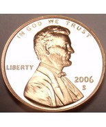 United States Proof 2006-S Lincoln Memorial Cent~Free Shipping~We Have P... - £3.66 GBP