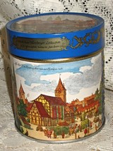 Tin- E. Otto Schmidt-Holiday Gingerbread from Nuremberg-W. Germany - $8.00