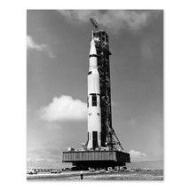 1969 Apollo 11 Spacecraft Before Take-Off Photo Print Wall Art Poster - £13.38 GBP+