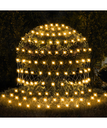 200 LED Christmas Net Lights, 6.5X 10FT Christmas Mesh Lights with 8 Mod... - $40.03 CAD