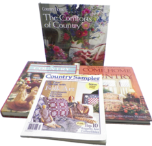 Country Home Decor Food &amp; Crafts Lot of 4 Books Treasury of Country Samp... - $29.79