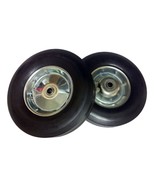 Qty 2 Never Flat 10&quot; Solid Rubber Hand Truck Tires, Wheels, Dolly Tire - $528.90 MXN