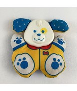 Fisher Price Soft Shakers Puppy Dog Plush Rattle Teether Baby Toy Vintag... - €21,28 EUR