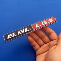1 Pcs 3D  5.0L 5.7L 6.0L 6.8L LS1 LS2 LS3 COYOTE V8 Emblem Logo Rear  Car Decor  - £90.64 GBP