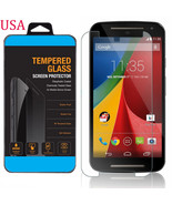 For Motorola Moto G 2Nd Gen Xt1063 Xt1064 Tempered Real Glass Screen Pro... - £12.57 GBP