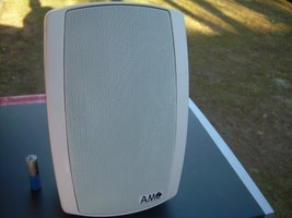 AMC Indoor/Outdoor Waterproof On Wall Speakers, Pair, White  JD 20/T - £67.45 GBP