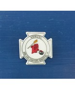 Ono Fire Fighters Annual Curling Bonspiel -- Pinback - Great Collector&#39;s... - £9.59 GBP