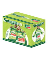 Snuggie MTN Mountain Dew 71&quot; X 54&quot; Blanket w/ Sleeves Christmas NEW RARE - $34.64