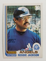 1982 Reggie Jackson O-PEE-CHEE Mlb Baseball Card # 300 Opc Angels Vintage Retro - £7.96 GBP