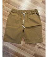 Amazon Essentials Men&#39;s Linen Casual Classic Fit Short White Size Medium - $226.45 MXN
