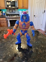 Masters of the Universe Man E Faces with Gun Complete Vintage MOTU EUC - $26.46