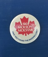 Vintage Molson Molstar Promo Pin - From late 1970s - Collector&#39;s Piece - £9.59 GBP