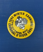 1985 Canadian Force Base Ottawa -- Winter Carvinal Pin - Rare - £9.37 GBP