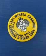 1985 Canadian Force Base Ottawa -- Winter Carvinal Pin - Rare - $12.00
