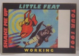 LITTLE FEAT - VINTAGE ORIGINAL CONCERT TOUR CLOTH BACKSTAGE PASS - $10.00