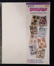 Scrapbooking Paper Memories  Forever Acid  Free 10 Sheets White - £6.76 GBP