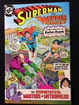 Superman In The Computer Masters  Of The Marketplace 1982  DC Vintage Co... - $6.49
