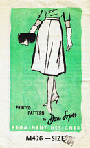 Misses&#39; SKIRT Vintage Don Loper, Designer mail order Pattern M426 Size 2... - $12.00