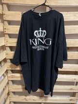 King Protecting My Queen Graphic Print Shirt Men&#39;s 6XL KG JD - £15.57 GBP