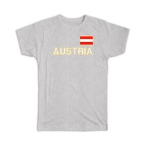 Austria : Gift T-Shirt Flag Pride Patriotic Expat Austrian Country - £19.97 GBP