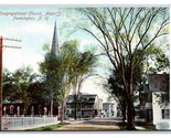 Main Street View Congregational Church Farmingon NH UNP DB Postcard W13 - $3.91