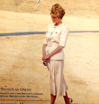 Princess Diana of Wales Commemorative Tribute HC Book 2nd Print 1998 BKBX15 - £27.64 GBP
