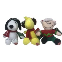 Christmas Peanuts (Snoopy, Woodstock,Charlie Brown) Plush Musical  Decor - £72.63 GBP