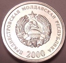 Gem Unc Transnistria 2000 1 Kopeek~Great Price~1st Year For Coinage~Free... - $2.15