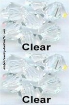 10 Pcs 6MM Crystal Swarovski Crystals 5301 Bicone - £1.27 GBP