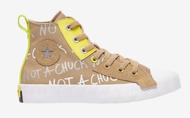 Converse Not a Chuck Logo UNT1TL3D Khaki High-Top Reflective Shoes Mn&#39;s ... - $64.99