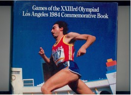 Commemorative Book of 1984 L.A. Olympics in dust jacket - $14.00