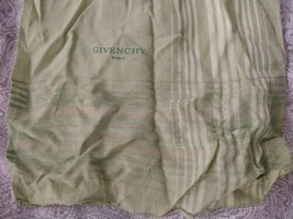 Vintage Givenchy Paris Silk Scarf  22” x 20&quot;  Light Green  - £26.03 GBP