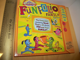 Education Gift Cranium Game Set Fun Folio Family Keepsake Activity Book Yellow - £11.38 GBP