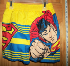 Superman Baby Clothes 18M Super Man Bathing Suit Trunks Swim Super Hero ... - $14.24