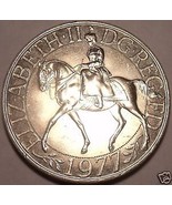 Gem Unc Great Britain 1977 25 Pence~Jubilee Of Reign Commemorative~Free ... - £7.02 GBP