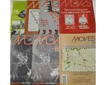 Lot of 7 Issues SPI MOVES Magazine from 1973-1993 13 18 22 29 47X2 76 - £29.58 GBP
