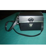 Black leatherette camera case with adjustable strap VGU - $4.97