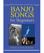 Banjo Songs For Beginners/PDF on CD with DVD Set/Sealed - £21.59 GBP