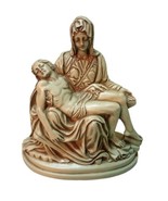 VTG. Esco Products MICHELANGELO PIETA Jesus &amp; Mary Chalkware Statue Art ... - £28.07 GBP