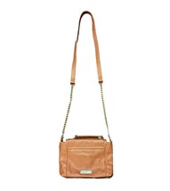 Steve Madden Hobo Cross Body w/Chain Purse Handbag Bag Brown Tan - $18.65