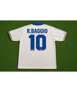 Italy 1995 Away Short Sleeve Shirt Name Set BAGGIO#10 - $35.00