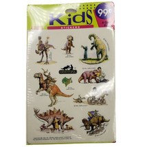 Vintage Hallmark Dinotopia Stickers Dinosaurs James Gurney 4 Sheets 1995 - $18.58
