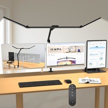 3000 Lumen Ultra Bright Architect Desk Lamp With Clamp, 36W Tall Overhead Led - £88.37 GBP