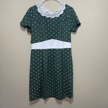 TITIS CLOTHING Dress WHITE GREEN SZ XL NEW - £55.02 GBP