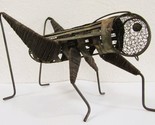 Large Art Metal Steampunk Grasshopper Sculpture - $68.31