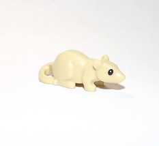 Minifigure Rat Mouse Tan Animal Rare - $54.44 MXN