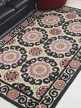Glitzy Rugs UBSK00208T0100A15 8 x 10 ft. Hand Tufted Wool Oriental Rectangle Are - £260.16 GBP