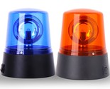 1 Set Red &amp; Blue 360 Degree Rotating Decorative,Disco Bar Party Dancing ... - $39.99