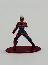 Jada Marvel Nano Metalfigs Captain Marvel Collectible Die-Cast Metal Mini Figure - £6.08 GBP