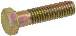 Hillman 833100 Hex Cap Screw 1/2&quot; Diameter x 1-1/2&quot; Grade 8 Yellow Zinc - £9.34 GBP